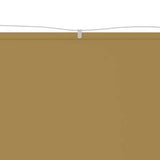 Vidaxl luifel verticaal 60x1200 cm oxford stof beige