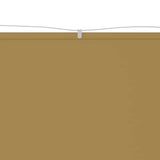 Vidaxl luifel verticaal 140x800 cm oxford stof beige