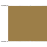 Vidaxl luifel verticaal 140x1000 cm oxford stof beige