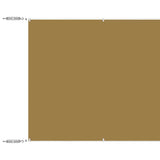 Vidaxl luifel verticaal 140x1000 cm oxford stof beige