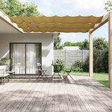 Vidaxl luifel verticaal 140x1200 cm oxford stof beige