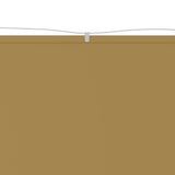 Vidaxl luifel verticaal 180x600 cm oxford stof beige