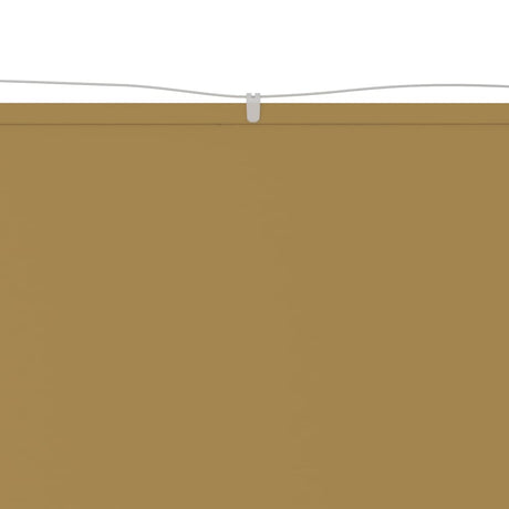 Vidaxl luifel verticaal 180x1000 cm oxford stof beige