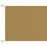 Vidaxl luifel verticaal 180x1200 cm oxford stof beige