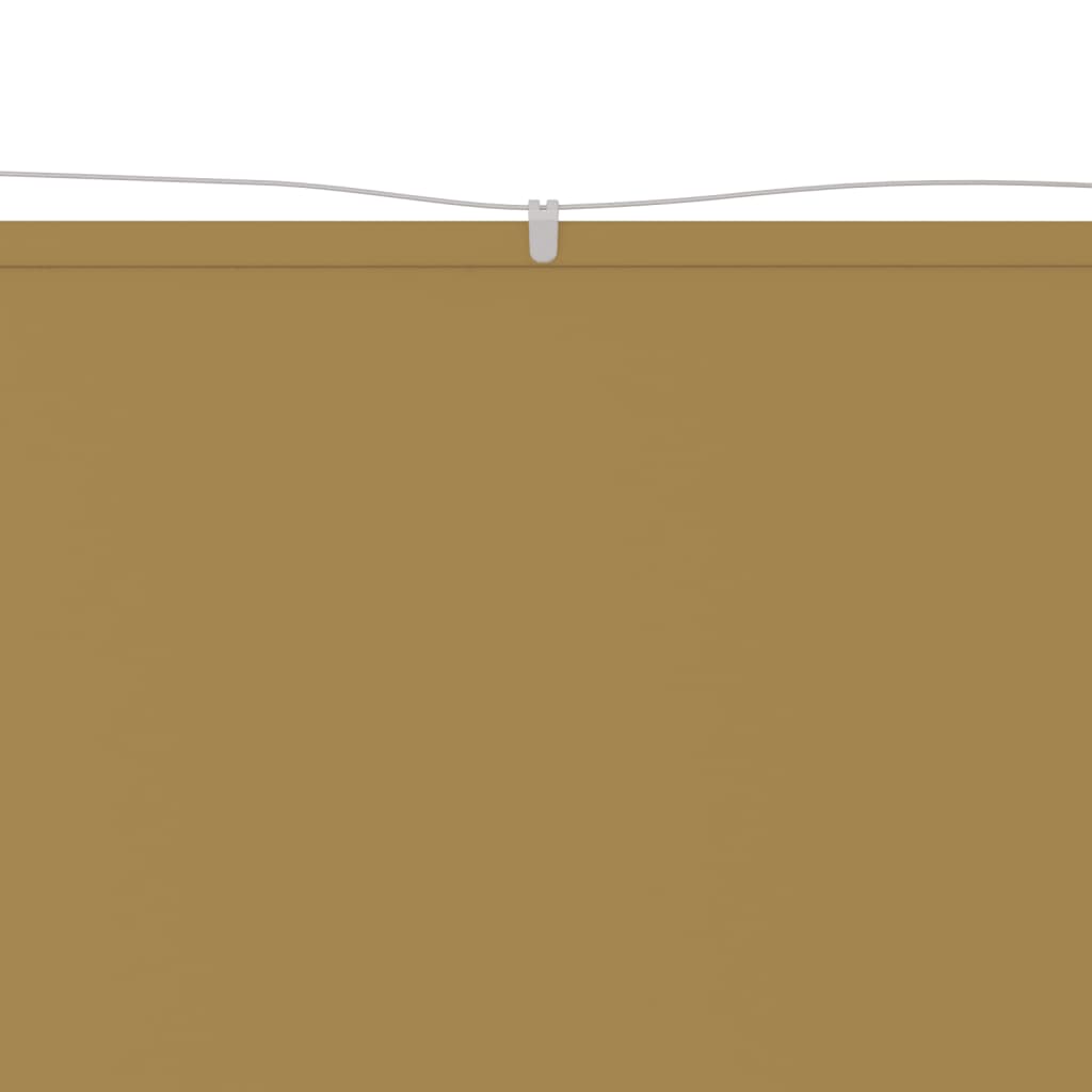 Vidaxl luifel verticaal 200x270 cm oxford stof beige