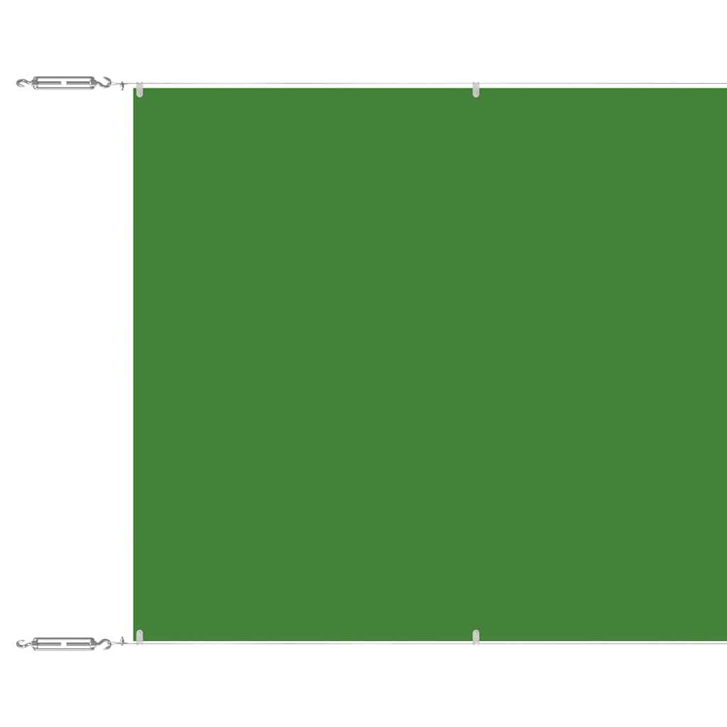 Vidaxl luifel verticaal 60x800 cm oxford stof lichtgroen