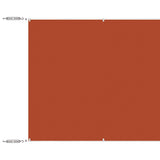 Vidaxl luifel verticaal 60x800 cm oxford stof terracottakleurig
