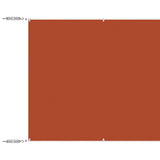 Vidaxl luifel verticaal 60x1200 cm oxford stof terracottakleurig
