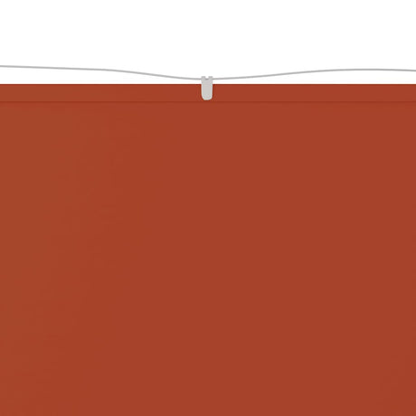 Vidaxl luifel verticaal 60x1200 cm oxford stof terracottakleurig