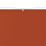 Vidaxl luifel verticaal 60x1200 cm oxford stof terracottakleurig
