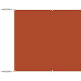Vidaxl luifel verticaal 180x800 cm oxford stof terracottakleurig