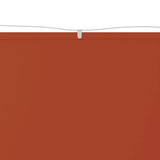 Vidaxl luifel verticaal 180x800 cm oxford stof terracottakleurig