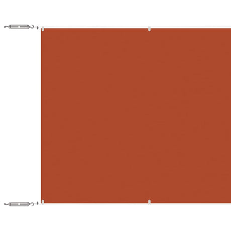 Vidaxl luifel verticaal 180x1000 cm oxford stof terracottakleurig