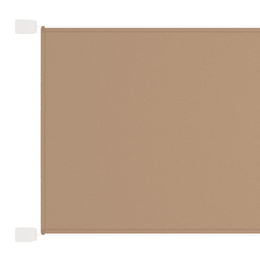 Vidaxl luifel verticaal 60x800 cm oxford stof taupe