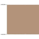 Vidaxl luifel verticaal 60x1200 cm oxford stof taupe