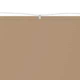 Vidaxl luifel verticaal 100x360 cm oxford stof taupe