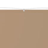 Vidaxl luifel verticaal 140x360 cm oxford stof taupe