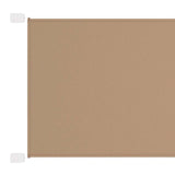 Vidaxl luifel verticaal 140x420 cm oxford stof taupe