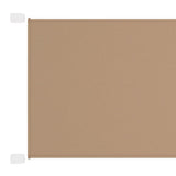 Vidaxl luifel verticaal 140x420 cm oxford stof taupe