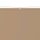 Vidaxl luifel verticaal 140x800 cm oxford stof taupe
