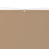 Vidaxl luifel verticaal 180x1200 cm oxford stof taupe