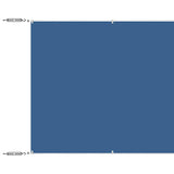 Vidaxl luifel verticaal 60x800 cm oxford stof blauw