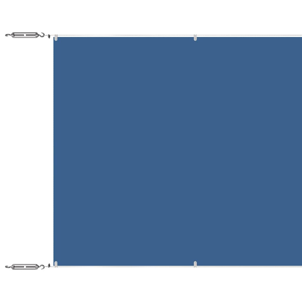 Vidaxl luifel verticaal 60x1000 cm oxford stof blauw