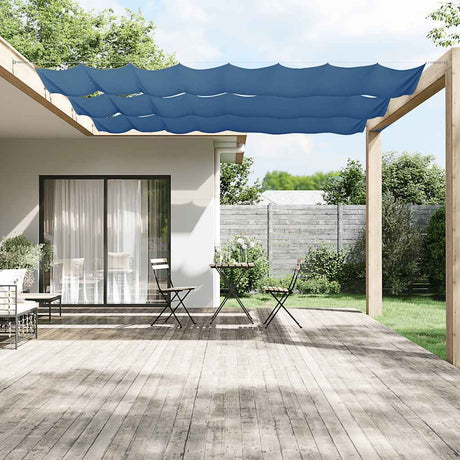 Vidaxl luifel verticaal 100x600 cm oxford stof blauw