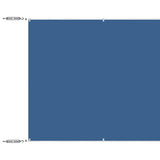 Vidaxl luifel verticaal 180x1000 cm oxford stof blauw