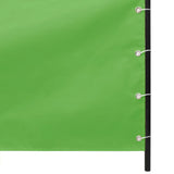 Vidaxl balkonscherm 80x240 cm oxford stof lichtgroen