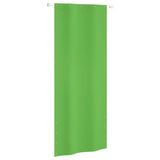 VidaXL Balkonscherm 100x240 cm oxford stof lichtgroen