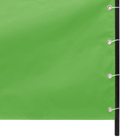 Vidaxl balkonscherm 100x240 cm oxford stof lichtgroen