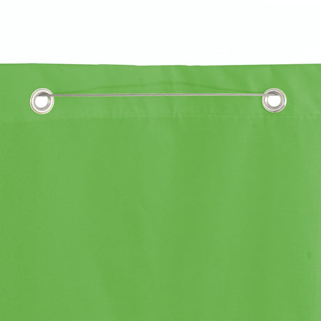 Vidaxl balkonscherm 140x240 cm oxford stof lichtgroen