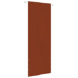 Vidaxl balkonscherm 80x240 cm oxford stof terracottakleurig