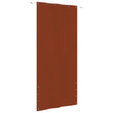 VidaXL Balkonscherm 120x240 cm oxford stof terracottakleurig