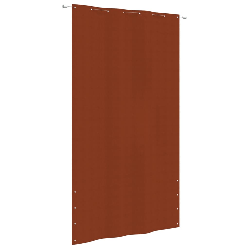 Vidaxl balkonscherm 160x240 cm oxford stof terracottakleurig