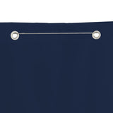 VidaXL Balkonscherm 80x240 cm oxford stof blauw