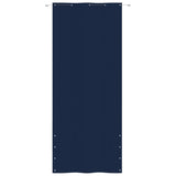 Vidaxl balkonscherm 100x240 cm oxford stof blauw