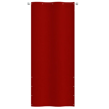 VidaXL Balkonscherm 100x240 cm oxford stof rood