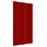 Vidaxl balkonscherm 120x240 cm oxford stof rood