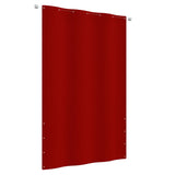 Vidaxl balkonscherm 140x240 cm oxford stof rood