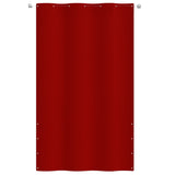 Vidaxl balkonscherm 140x240 cm oxford stof rood