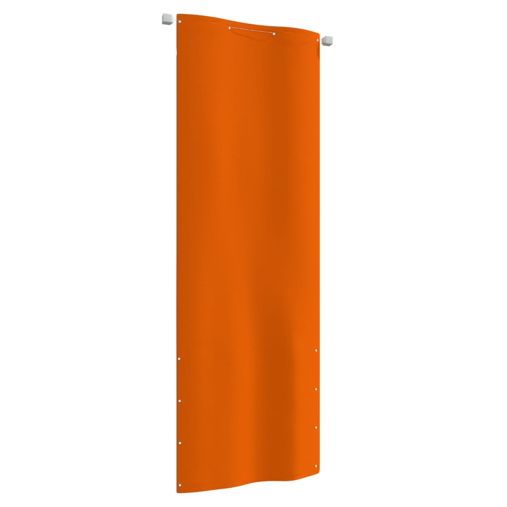 VidaXL Balkonscherm 80x240 cm oxford stof oranje