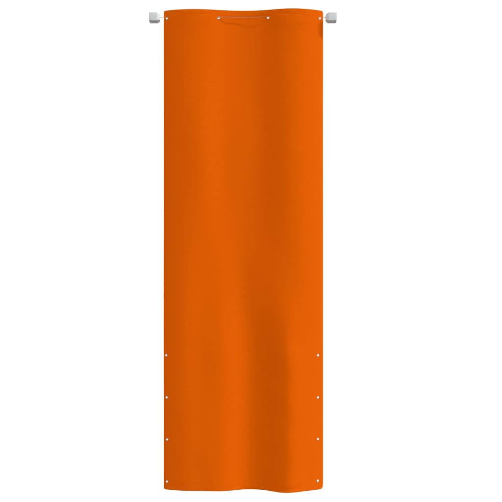 VidaXL Balkonscherm 80x240 cm oxford stof oranje