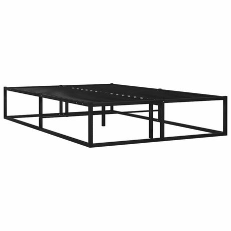 Vidaxl bedframe metaal zwart 120x200 cm