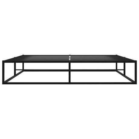 Vidaxl bedframe metaal zwart 160x200 cm