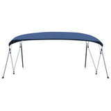 Vidaxl biminitop 4-boogs 243x(230-244)x137 cm marineblauw