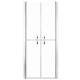Vidaxl douchedeur 71x190 cm esg transparant