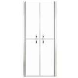 Vidaxl douchedeur 76x190 cm esg transparant