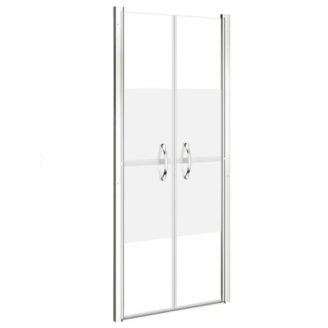 Vidaxl douchedeur 76x190 cm esg halfmat
